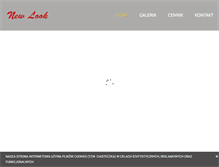 Tablet Screenshot of newlook.waw.pl