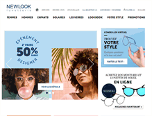 Tablet Screenshot of newlook.ca